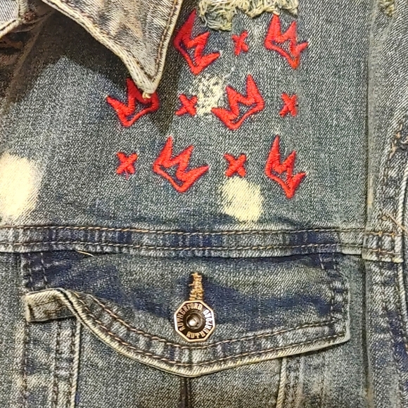 Rutherford brand men's jean jacket - Picture 3 of 5